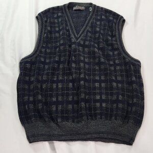 Brandini Sweater Vest, Made in Italy, 30% Wool XL
